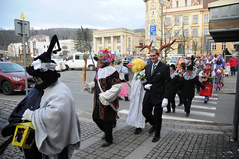 Masopustní rej v Hronově