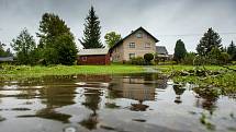 Východní Čechy zasáhly povodně.