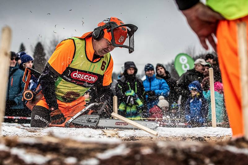 Soutěž Dřevorubec roku v Adršpachu