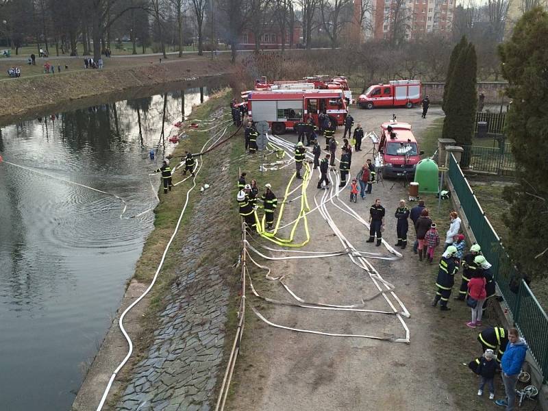 Otevření nového Komenského mostu v Jaroměři.