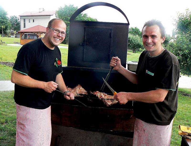 Oslavy 75. výročí založení polického domova důchodců.  