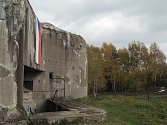 Pěchotní srub Jeřáb je součástí nedokončené dělostřelecké tvrze Dobrošov.