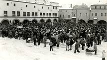 Generální stávka (Nové Město nad Metují 27.11.1989).