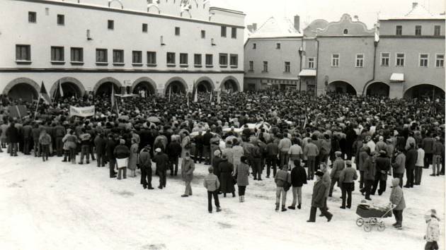 Generální stávka (Nové Město nad Metují 1989).