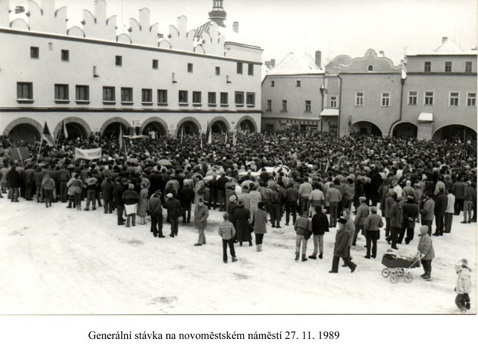 Generální stávka (Nové Město nad Metují 1989).