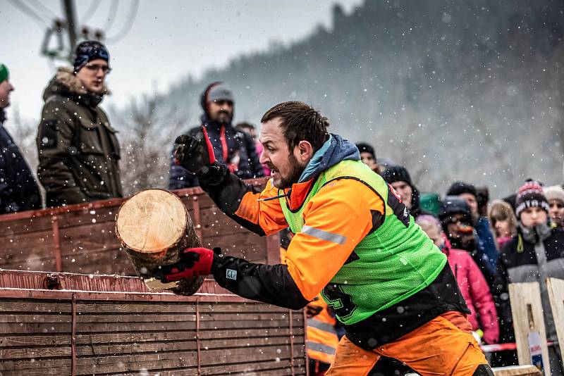 Soutěž Dřevorubec roku v Adršpachu