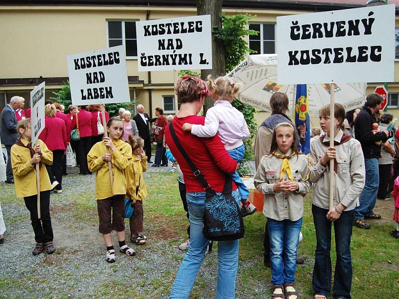 Setkání Kostelců v Kostelci.