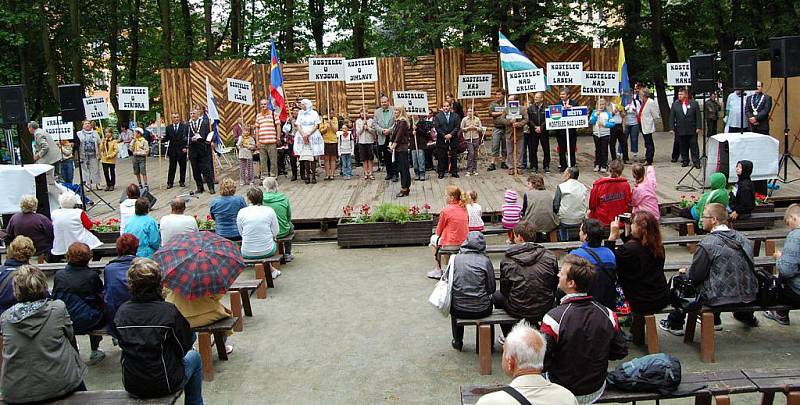 Setkání Kostelců v Kostelci.