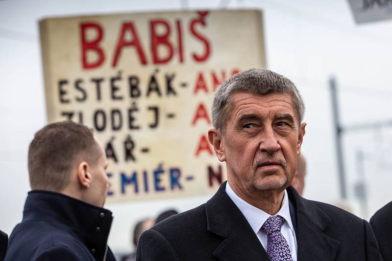 Premiér Andrej Babiš na návštěvě Královéhradeckého kraje.