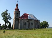 Kostel svaté Anny ve Vižňově.