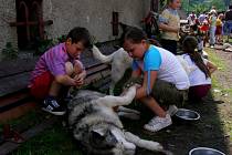 Do programu společného týdne českých a polských dětí přispěla svou milou návštěvou také musherka Jana Henychová, která dorazila ve společnosti 26 sibiřských husky. Děti si o těchto psech vyslechly mnoho zajímavého a mohly si je také pohladit.