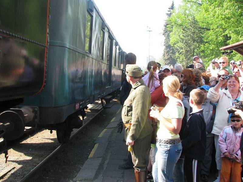 Z oslav 150 let tratě v České Skalici.