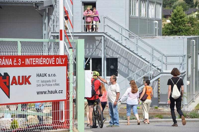 Den otevřených dveří ve firmě Hauk v Polici nad Metují.