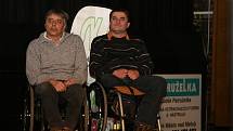 Handicapovaní sportovci jsou synonymem úspěchu. Letos byla oceněna čtveřice Petr Bartoš (lukostřelba), Radim Běleš (lukostřelba), Aleš Kisý (atletika) a Michal Stefanu (stolní tenis).   