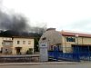 FOOT: Hoří kotelna textilky Veba v Broumově, hrozí rozšíření do výrobní haly