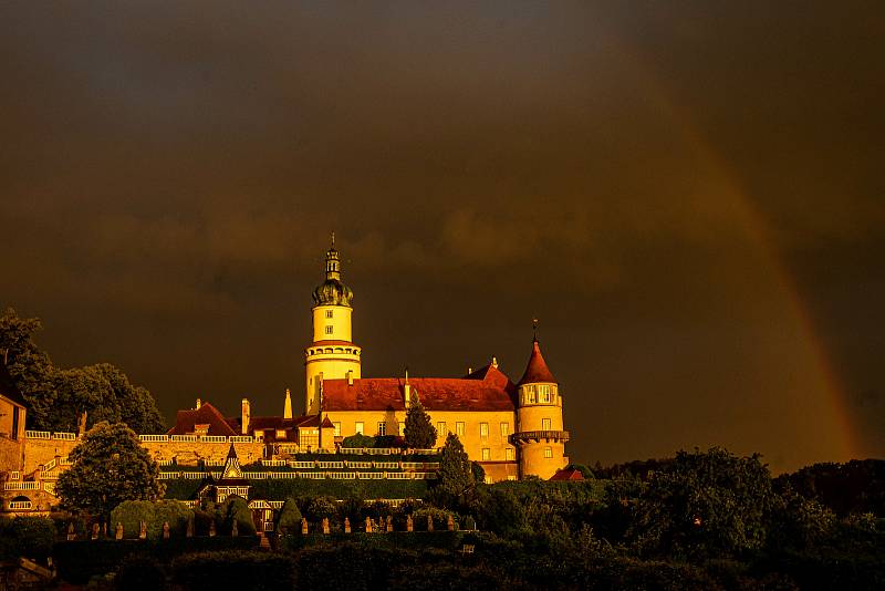 Čtvrteční večer v Novém Městě nad Metují na Náchodsku