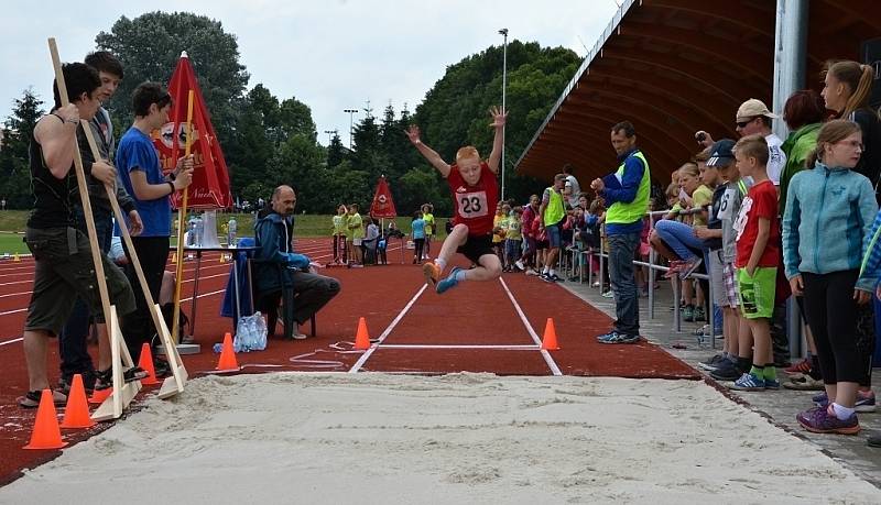 Opravené sportoviště Hamra v Náchodě