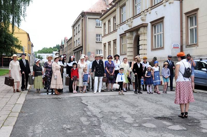 Běh z Police do Police už počtvrté uspořádal Svazek obcí Policka ve spolupráci s Českými drahami. 