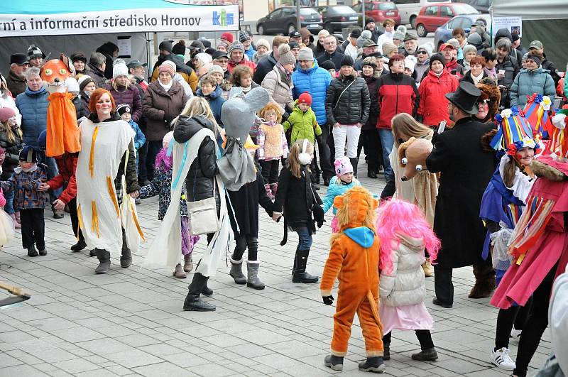 Masopustní rej v Hronově