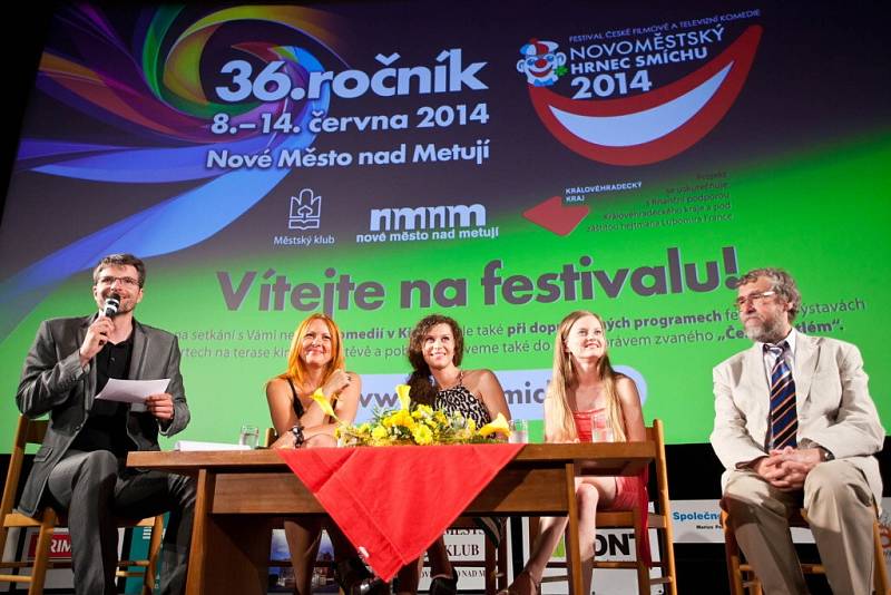 Zahájení 36. ročníku festivalu Novoměstský hrnec smíchu.
