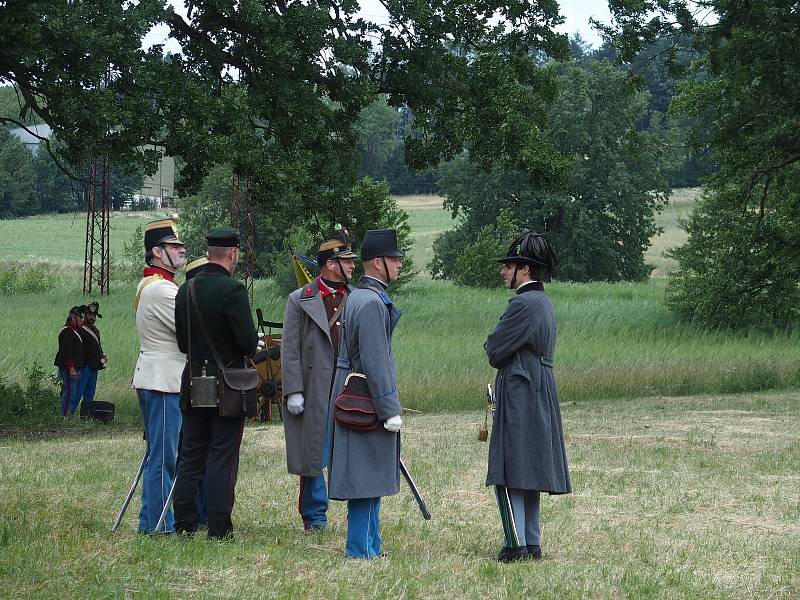 Bitevní ukázky se zúčastnilo zhruba 130 mužů v uniformách rakouské i pruské armády. Překvapení se nekonalo, opět zvítězilo Prusko.