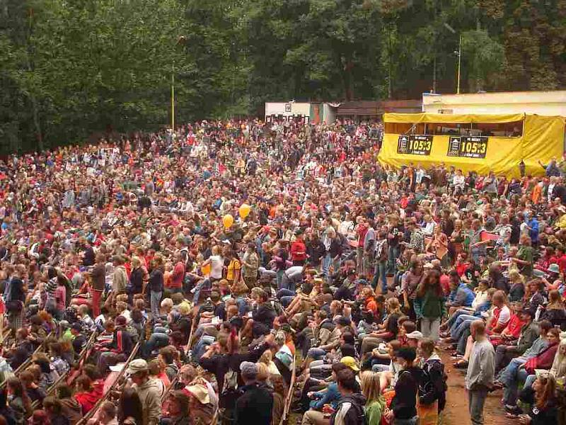 Festival se těšil obrovskému zájmu.