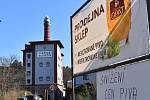 Přestože pivovar v Olivětíně momentálně zastavil produkci, pivovarská prodejna je stále otevřena.