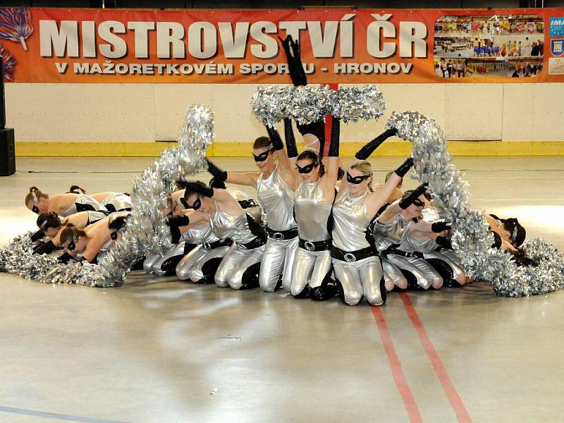 V hronovské Wikov aréně se konalo Mistrovství ČR v mažoretkovém sportu.