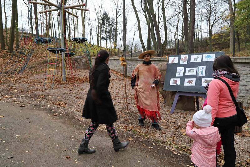 Děti plnily halloweenské úkoly