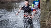 Závod Winter Gladiator race v Josefově.