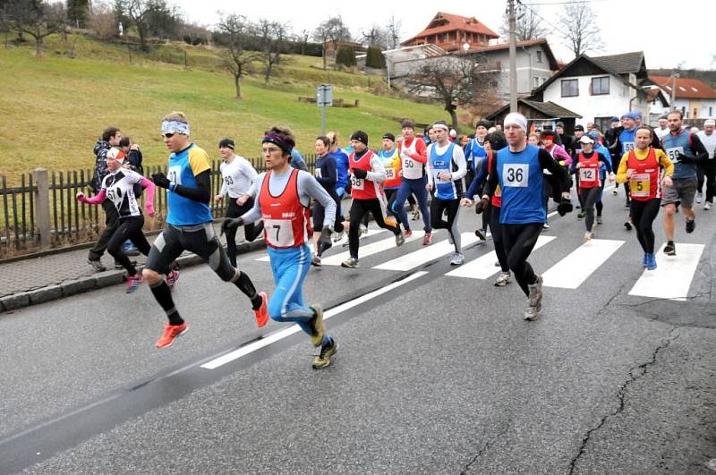 37. ročník silničního „Novoročního běhu“ v Horním Kostelci.