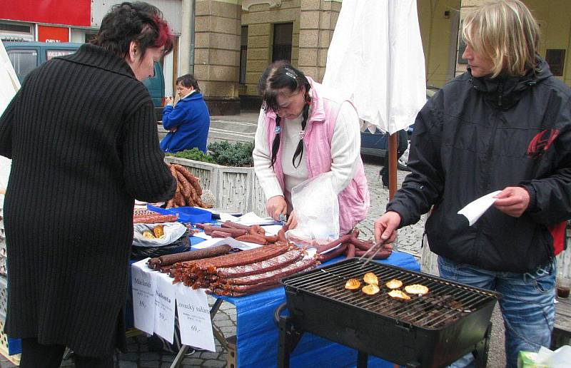 Farmářské trhy v Náchodě.