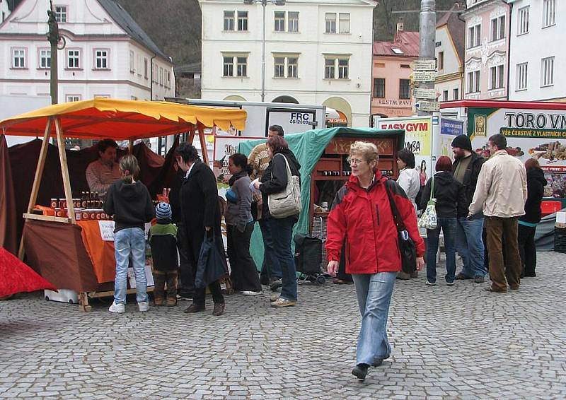 Farmářské trhy v Náchodě.