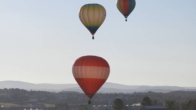 Fiesta horkovzdušných balonů. Ilustrační foto