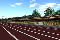 Stadion Hamra v Náchodě bude mít nově i tribunu.