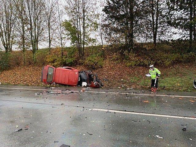 Tragická dopravní nehoda poblíž obce Semonice.