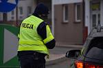 Přechod v Náchodě-Bělovsi hlídala polská hraniční stráž a policie.