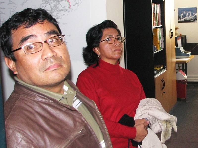 Peruánští hosté na SÚS Náchod.