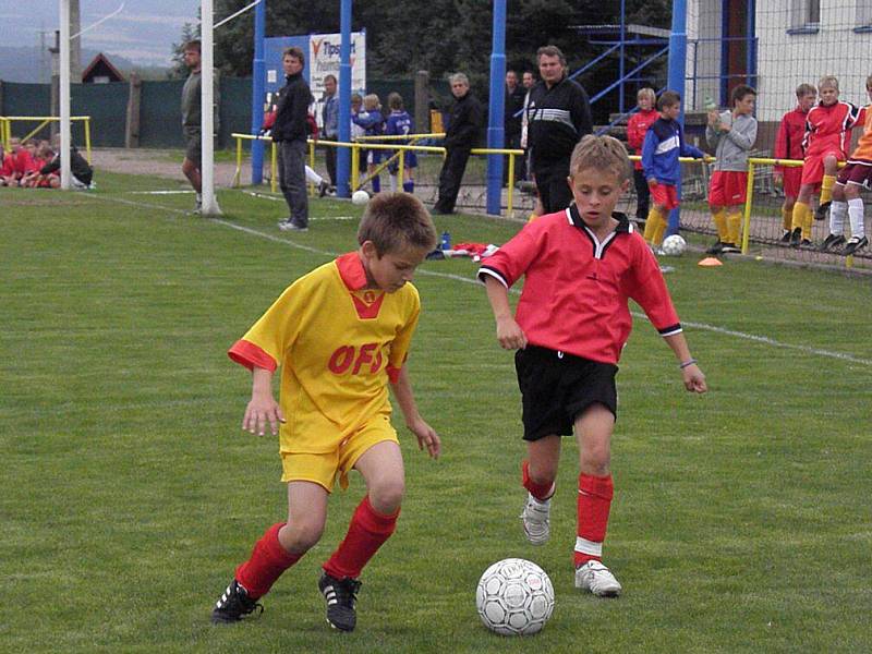 Okresní fotbalové výběry OFS U11 a OFS U12 se v České Skalici poměřily s výběry Hradce Králové.