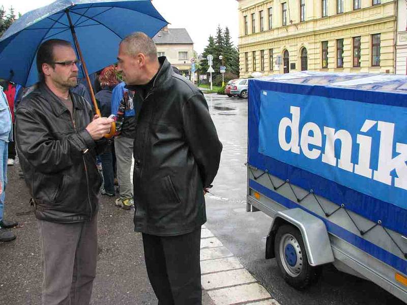 Den s Deníkem v České Skalici.