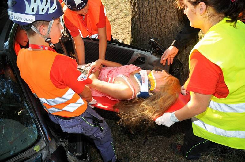 O ADRENALINOVÉ akce není na Rescue Campu nouze. Děti si ale poradí v každé situaci.