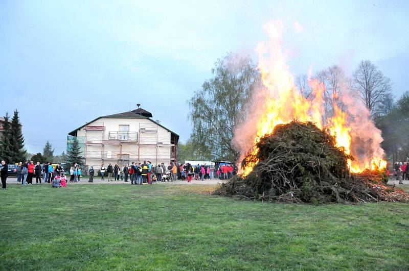 Čarodějnice ve Velkém Poříčí.