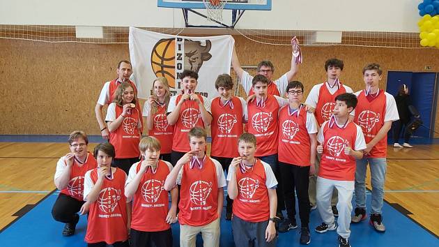 Basketbalisti BK Bizoni Náchod, kategorie U14.