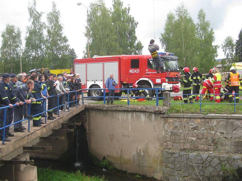 „Stěnava 2011 – povodeň Broumovsko“ bylo cvičení, kterého se zúčastnily téměř dvě stovky českých a polských hasičů. 