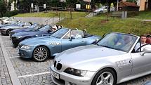  Po osmé se sjeli majitelé sportovních kabrioletů BMW Z3 na celorepublikové klubové setkání zvané „Broumovský výběžek“. 