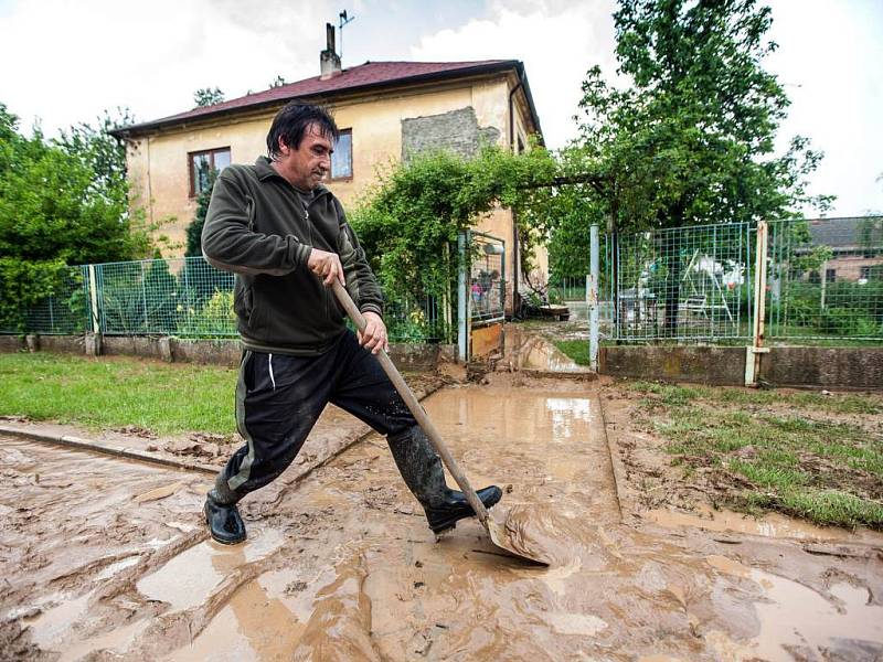 Východní Čechy 24.května odpoledne zasáhl prudký vítr a bouřky. 