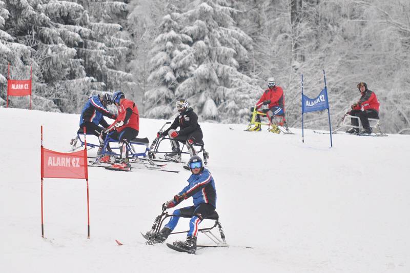 Světový pohár v jízdě na skibobech odstartoval úvodním podnikem v Deštném