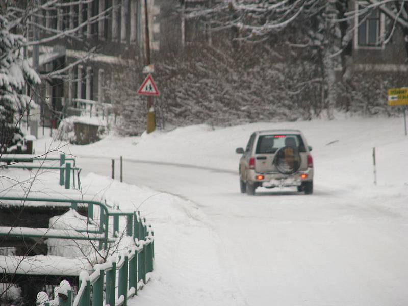 Zima v Sedloňově