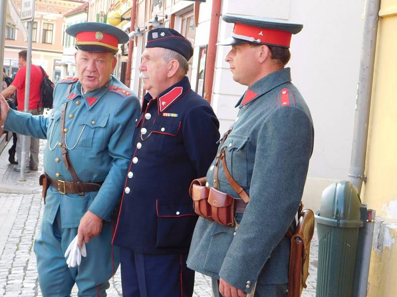 Historické skvosty na kolech defilovaly v Dobrušce