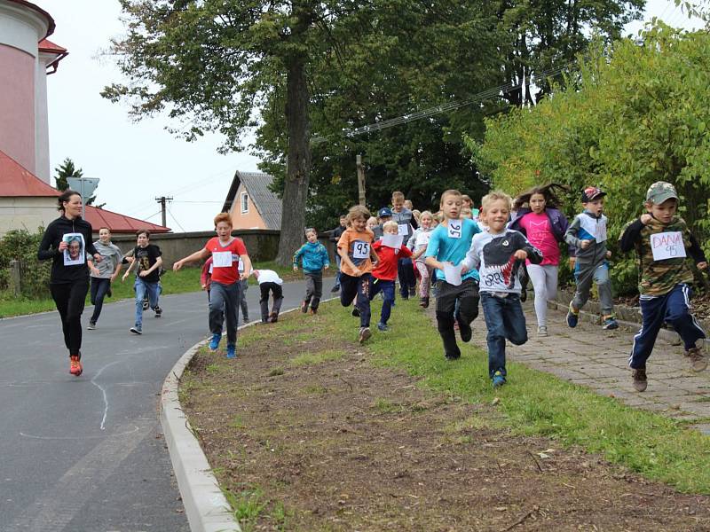 Školní projekt Běh s Emilem v Dobřanech.